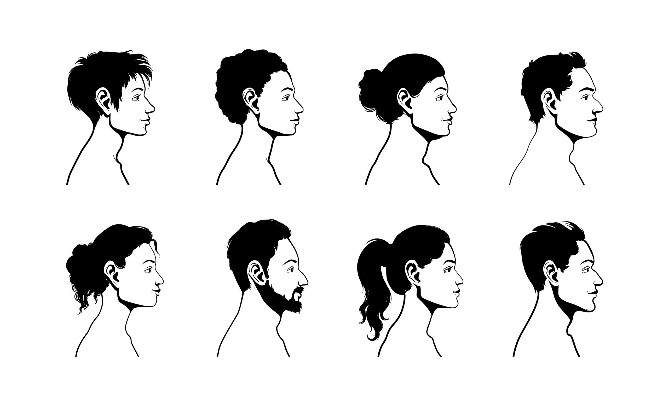 How to Draw Side Profile